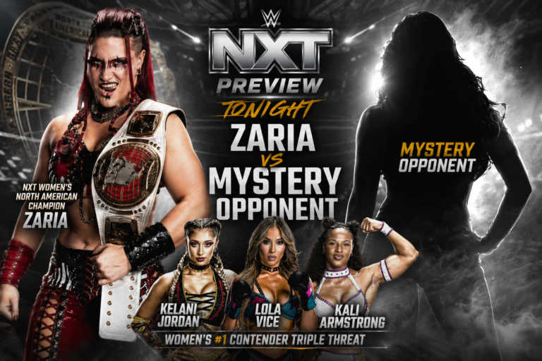 WWE NXT July 14, 2026 Preview: Zaria Awaits a Mystery Challenger as Three Women Fight to Face Kendal Grey